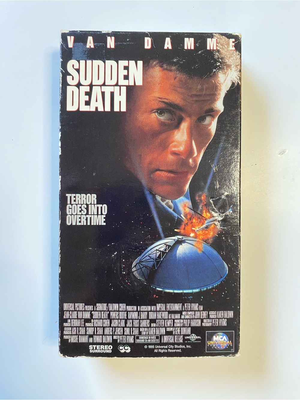 Sudden Death (VHS, 1996) Jean-Claude Van Damme